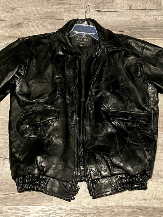 Maxam Other - Vintage Maxam Brand Genuine Leather Top Grain Lambskin Black Full Zip Large